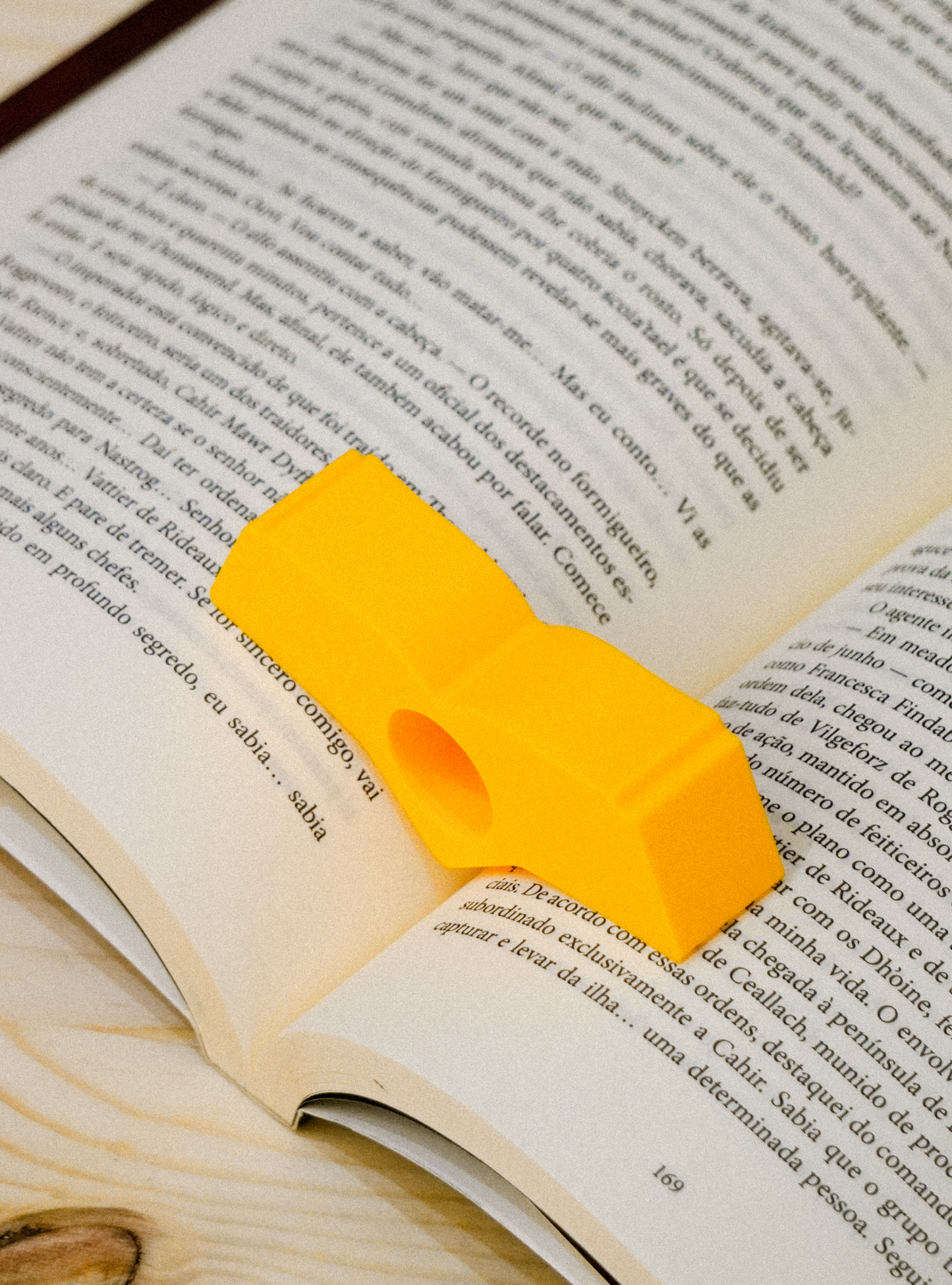 Suporte de Página Livro