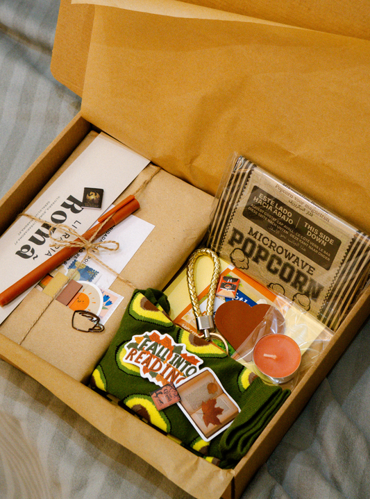 ESPECIAL OUTONO | Book Box - Blind Date com um Livro